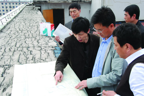 2012年4月19日，中國電力建設集團公司房地產事業部李永前總經理來公司調研